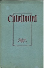 RARE! 1922 "Chintimini" -