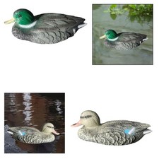 Decorazione galleggiante per anatre, facile da posizionare, statua di anatre