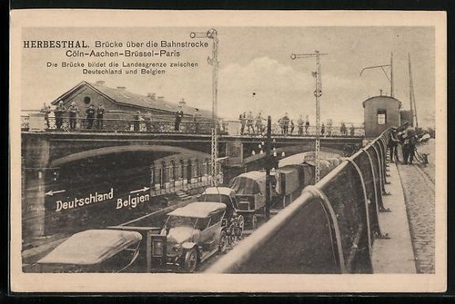 Cpa herbesthal pont - cpa,