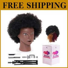 Testa manichino riccia afro