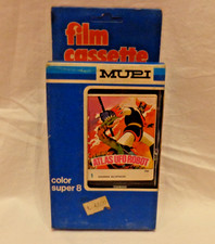 MUPI FILM CASSETTE COLOR SUPER 8 ATLAS UFO ROBOT  1 GOLDRAKE ALL'ATTACCO