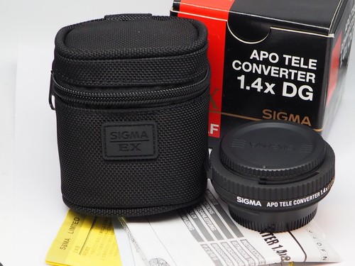 Sigma 4x teleconverter - ex,