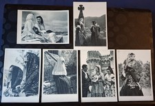 6 CARTOL. COSTUMI SPAGNOLI , anni 50. NUOVE SPANISH Tourist Depart. EXCELLENT