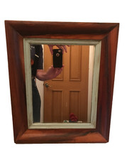 Antico XIX secolo. Specchio da