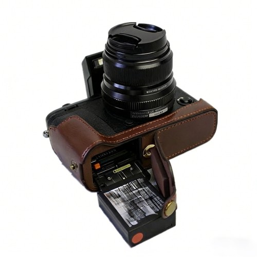 Custodia pelle per - in, fujifilm