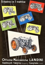 PUBBL. 1954 LANDINI TRACTOR