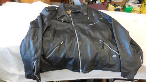 Giacca moto pelle uomo harley - uomo,