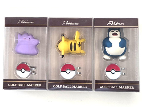 Pokemon golf ball marker - marker, clip