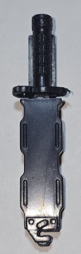 Coltello plastica nero con - coltello,