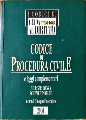 Codice procedura civie e - codice,