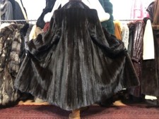 Cappotto Visone Pelliccia di