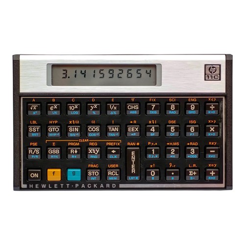 Vintage hewlett packard 11c - hewlett,