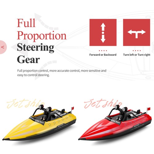 Red wltoys wl917 boat - rc,