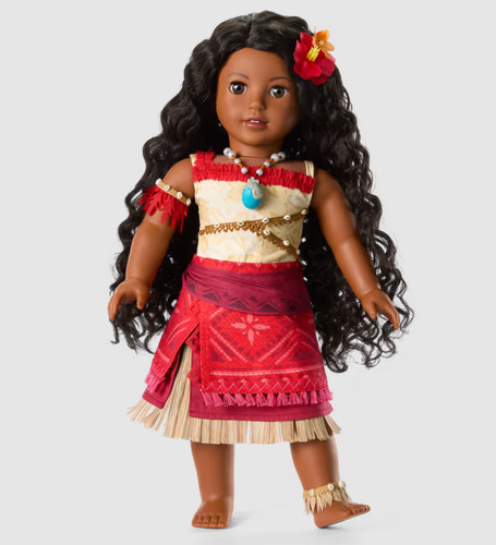 American girl disney moana - american,