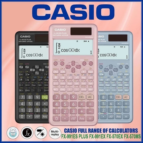 Casio 991es plus pink - fx-991es,