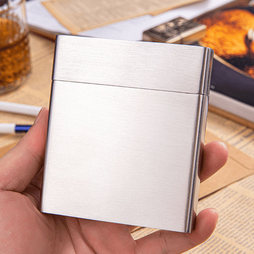 Portasigarette acciaio inox - portasigarette,