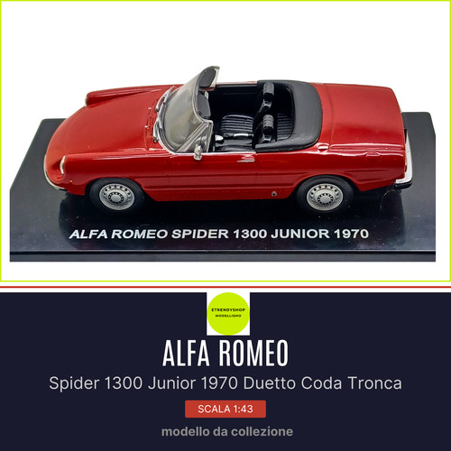 Modellino auto alfa - 1:43,