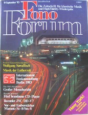 FonoForum 9/83 Marantz SC-8 /