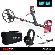 METAL DETECTOR FINDX PROPACK NOKTA IMPERMEABILE 5 M CUFFIE BORSONE COLTELLO