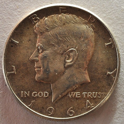 1964 usa half dollar - half,
