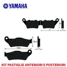 KIT PASTIGLIE FRENO ANTERIORI