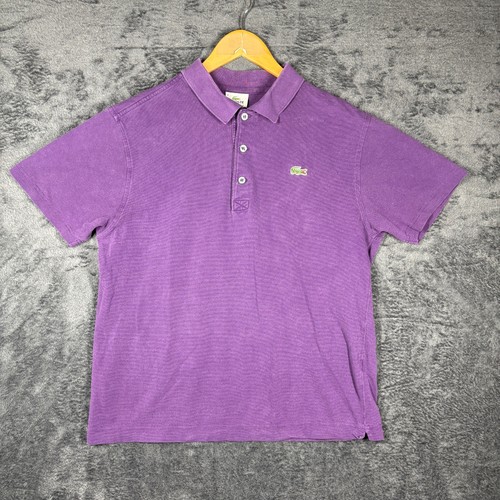 Polo sportiva lacoste viola - sportiva,