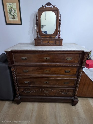 Antico cassettone stile - cassettone,