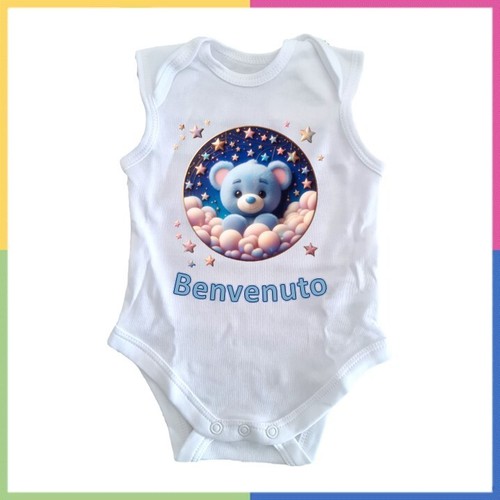 Body neonato personalizzato