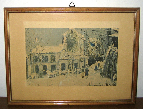 Stampa maurice utrillo - maurice,