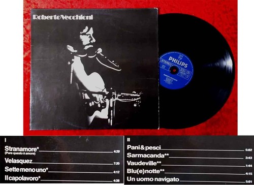 Roberto vecchioni philips - lp,