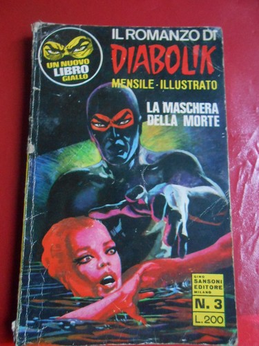 Diabolik romanzo 3la - diabolik, n.3la