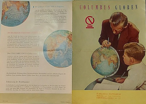 Columbus globus depliant - columbus,