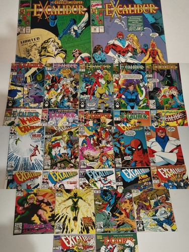 Lotto marvel excalibur 23 - lotto, #23