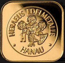 Lingotto d'oro 1 grammo (1 g)