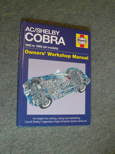Haynes shelby cobra 1962 - ac/shelby,