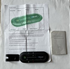 Vivavoce Bluetooth Auto Sunvisor Handsfree Kit Multipoint - Ricaricabile