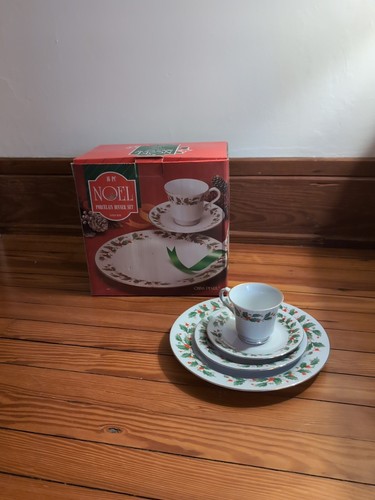 Servizio piatti natalizi china - piatti,