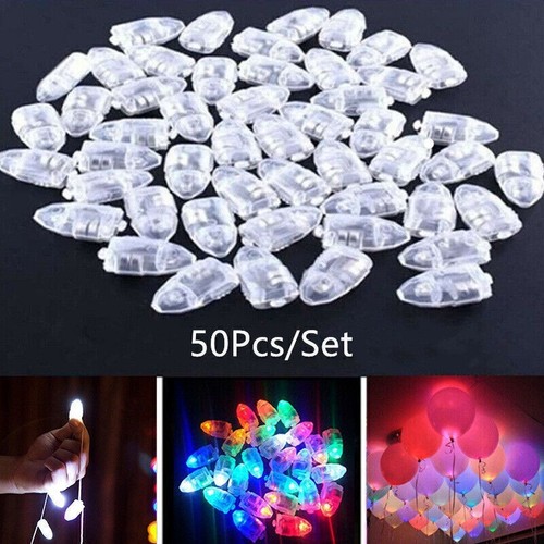 50x palloncini led lanterna - 50x,