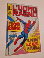 UOMO RAGNO n°1 ristampa anastatica PRIMO ALBO MARVEL IN ITALIA