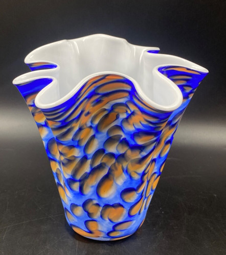 Vaso soprammobile fazzoletto - vaso,