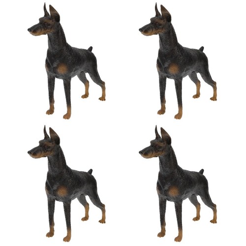 Statuina pinscher giocattolo - statuina,