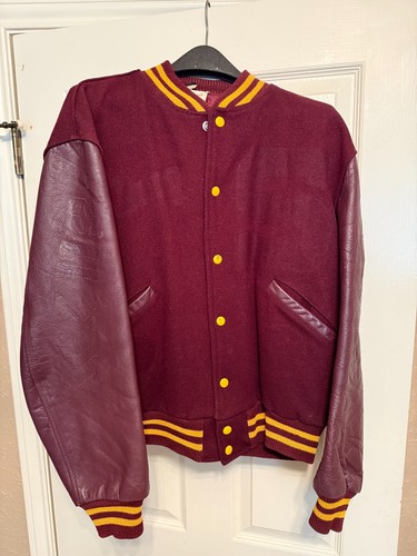 Giacca letterman marrone anni - giacca,