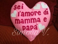 Cuscino Romantico Idea Regalo