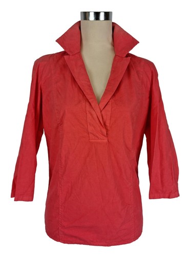 Top donna blusa smock cotone