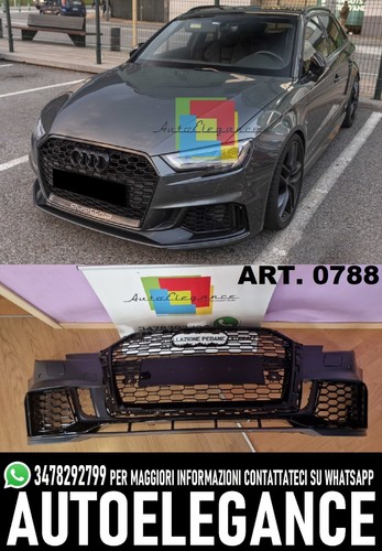 Paraurti anteriore look rs3 - anteriore,