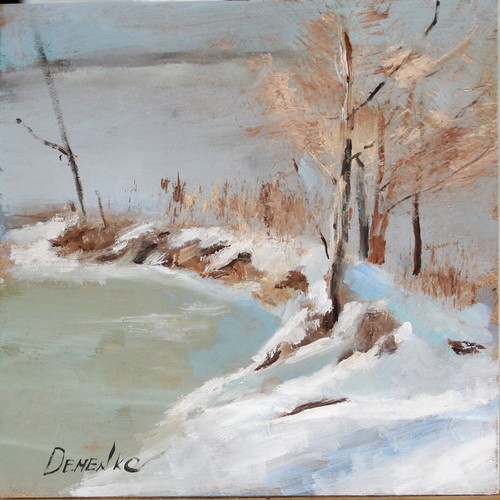 Quadro olio demenko natalia - quadro,