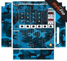 Pioneer DJM-600 Skin | Blu Mimetico | Decalcomania Protettiva | StyleFlip Skins