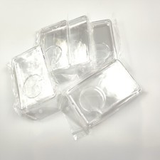 5 pezzi custodia rigida protettiva cristallo trasparente per iPod 6° 7° classico 80 GB sottile 160 GB