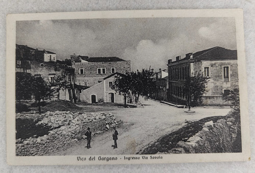 Cartolina foggia vico del - vico,