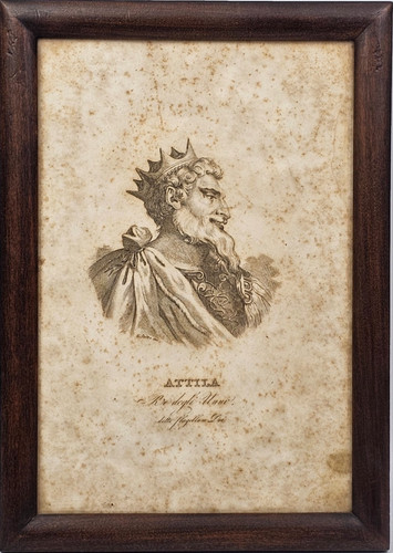 Antica incisione xix secolo - antica,